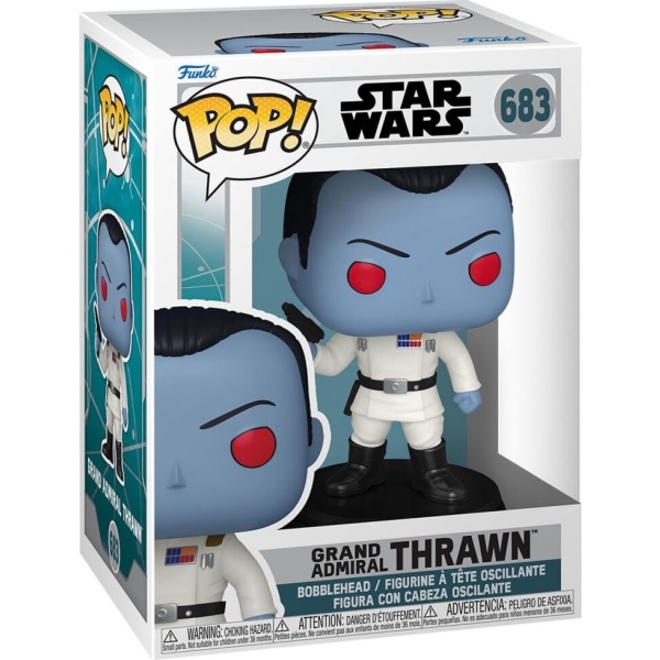 Star Wars Vinylová figurka č.683 Ahsoka - Grand Admiral Thrawn Sberatelská postava vícebarevný - Merchstore.cz