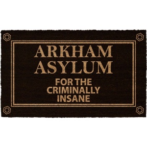 Batman Arkham Asylum Rohožka cerná/béžová - Merchstore.cz