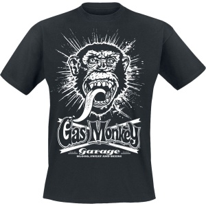 Gas Monkey Garage Monkey Explosion Tričko černá - Merchstore.cz