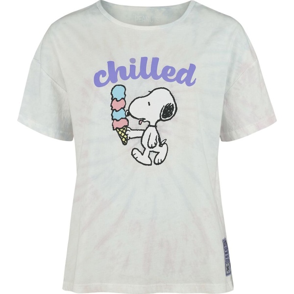 Peanuts Chilled Dámské tričko vícebarevný - Merchstore.cz