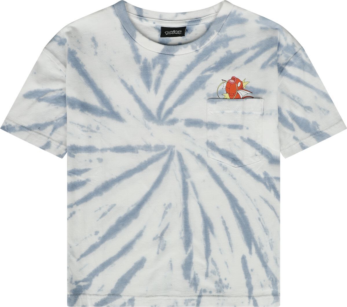 Pokémon Karpador - Hawaii detské tricko modrá - Merchstore.cz Pokémon Karpador - Hawaii detské tricko modrá - Merchstore.cz