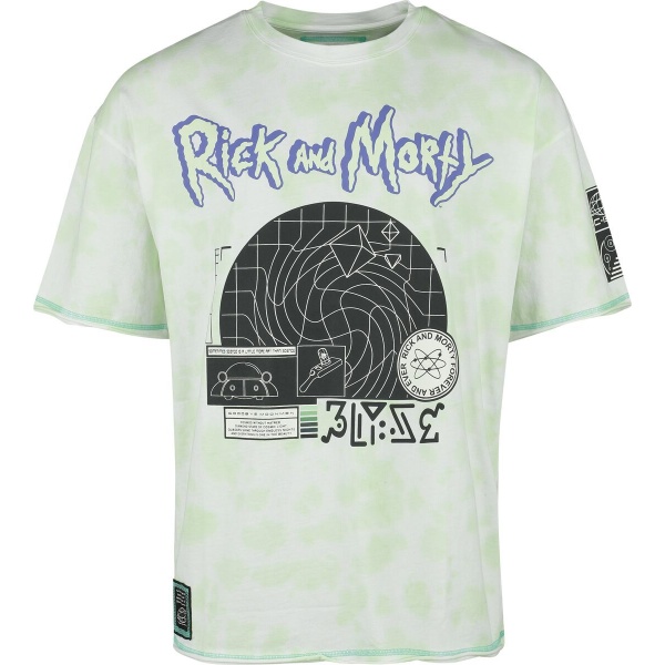 Rick And Morty Goodbye Moonmen Tričko zelená - Merchstore.cz