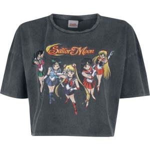 Sailor Moon Group Dámské tričko černá - Merchstore.cz