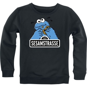 Sesame Street detská mikina modrá - Merchstore.cz