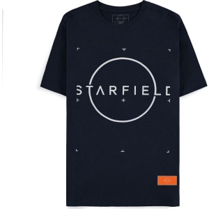 Starfield Cosmic Perspective Tričko modrá - Merchstore.cz