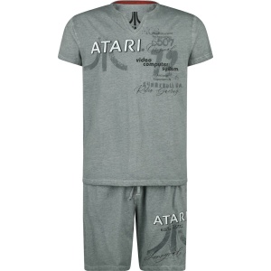 Atari Stats pyžama šedá - Merchstore.cz