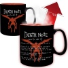 Death Note Hrnek Kiry and Ryuk s termo efektem Hrnek černá / červená / modrá - Merchstore.cz