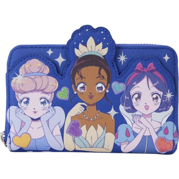 Disney Princess Loungefly - Princess Manga Style Peněženka vícebarevný - Merchstore.cz