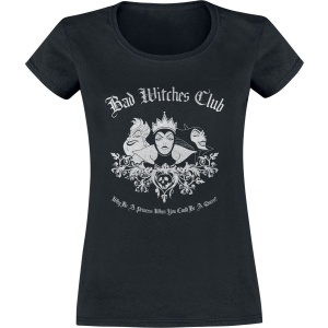 Disney Villains - Bad Witches Club Dámské tričko černá - Merchstore.cz