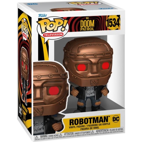 Doom Patrol Robotman Vinyl Figur 1534 Sberatelská postava vícebarevný - Merchstore.cz