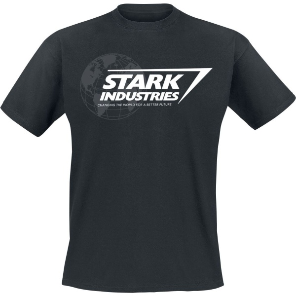 Iron Man Stark Industries Tričko černá - Merchstore.cz