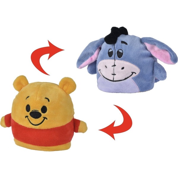 Medvídek Pu Oboustranní plyšák Winnie and Eeyore plyšová figurka standard - Merchstore.cz