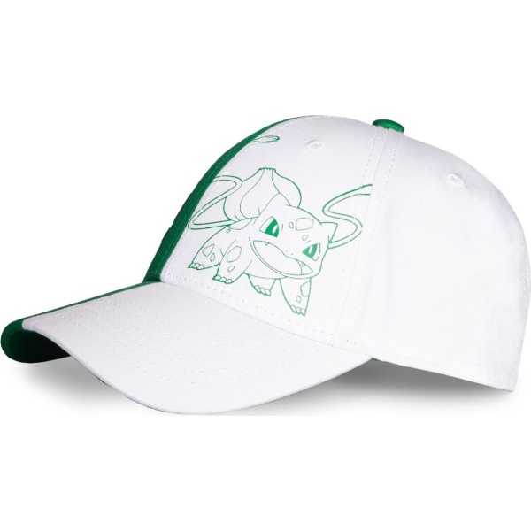 Pokémon Bisasam Baseballová kšiltovka zelená/bílá - Merchstore.cz