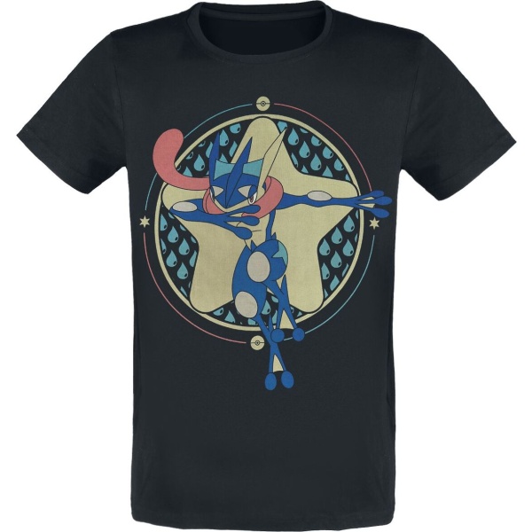 Pokémon Greninja - Star Tričko černá - Merchstore.cz