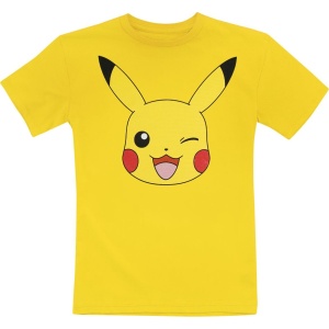 Pokémon Kids - Pikachu Face detské tricko žlutá - Merchstore.cz