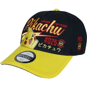Pokémon Pikachu Baseballová kšiltovka cerná/žlutá - Merchstore.cz