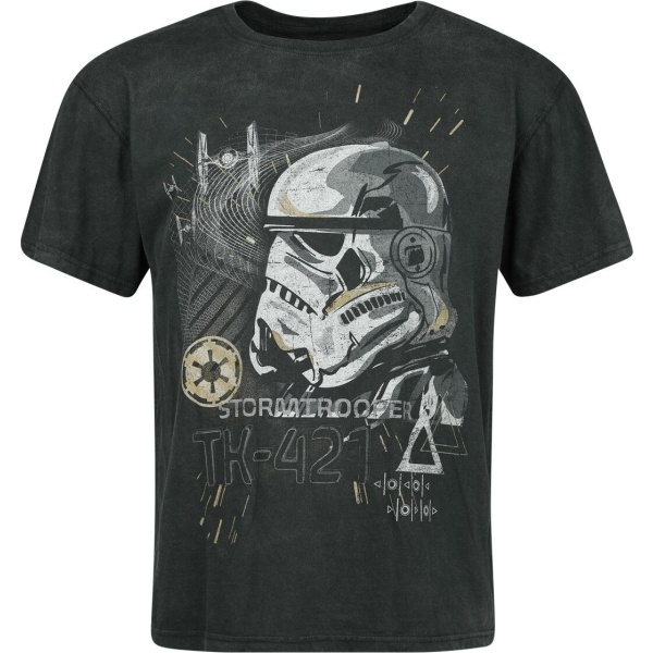 Star Wars Storm Trooper Tričko černá - Merchstore.cz