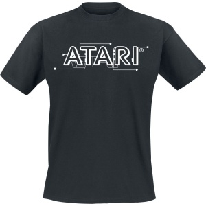 Atari Motherboard Tričko černá - Merchstore.cz
