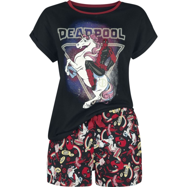 Deadpool Unicorn Attack pyžama vícebarevný - Merchstore.cz