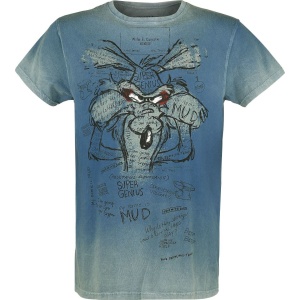 Looney Tunes Wile E. Coyote - Inner Thoughts Tričko tyrkysová - Merchstore.cz