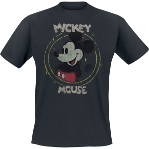 Mickey & Minnie Mouse Disney - Mickey Mouse Tričko černá - Merchstore.cz