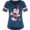 Mickey & Minnie Mouse Mickey Mouse Buddies Dámské tričko modrá - Merchstore.cz