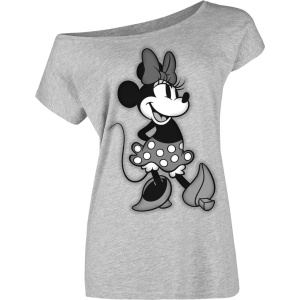 Mickey & Minnie Mouse Minnie Mouse - Beauty Dámské tričko šedá - Merchstore.cz
