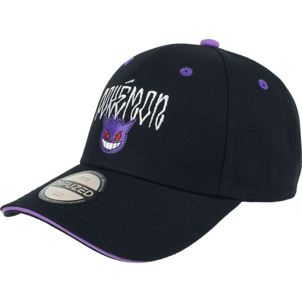 Pokémon Gengar Baseballová kšiltovka černá - Merchstore.cz