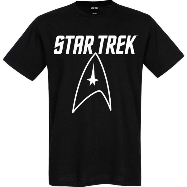 Star Trek Star Trek Big Logo Tričko černá - Merchstore.cz