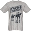 Star Wars The Empire Strikes Back Tričko šedá - Merchstore.cz