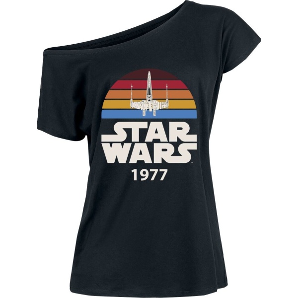 Star Wars X-Wing Dámské tričko černá - Merchstore.cz