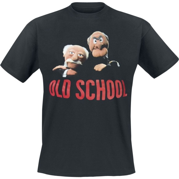 The Muppets Old School Tričko černá - Merchstore.cz
