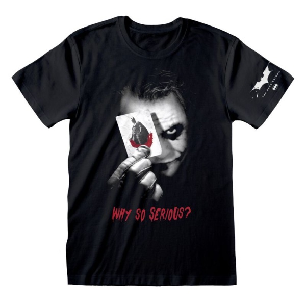 Batman The Dark Knight - Why So Serious? Tričko černá - Merchstore.cz