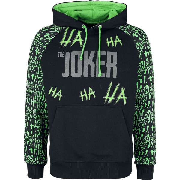 Batman The Joker - Ha Ha Mikina s kapucí vícebarevný - Merchstore.cz