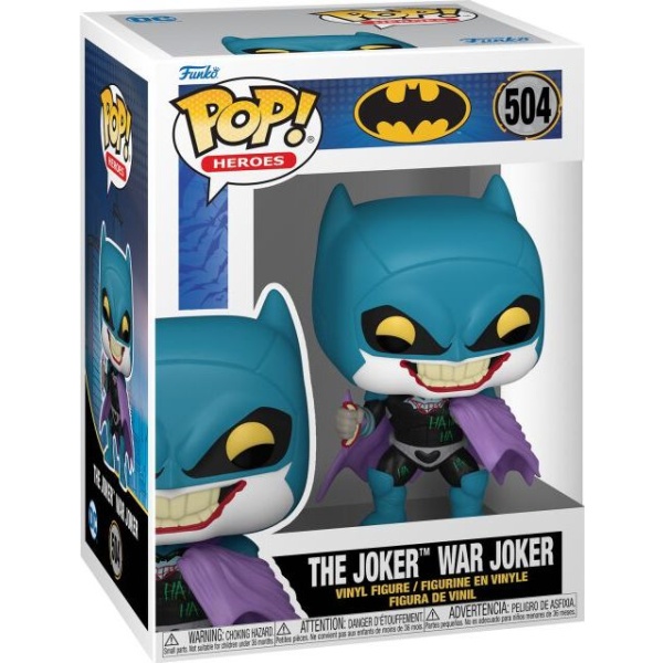 Batman Vinylová figurka č.504 War Zone - The Joker War Joker Sberatelská postava vícebarevný - Merchstore.cz
