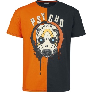 Borderlands Psycho Tričko cerná/oranžová - Merchstore.cz