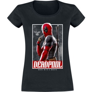 Deadpool 3 - I Like Me Dámské tričko černá - Merchstore.cz