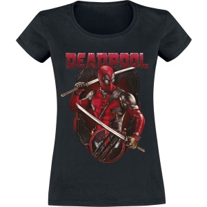Deadpool 3 - Ready For Deadpool Dámské tričko černá - Merchstore.cz