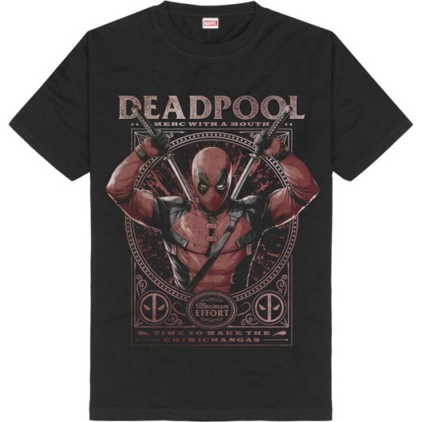 Deadpool Maximum Effort Tričko černá - Merchstore.cz