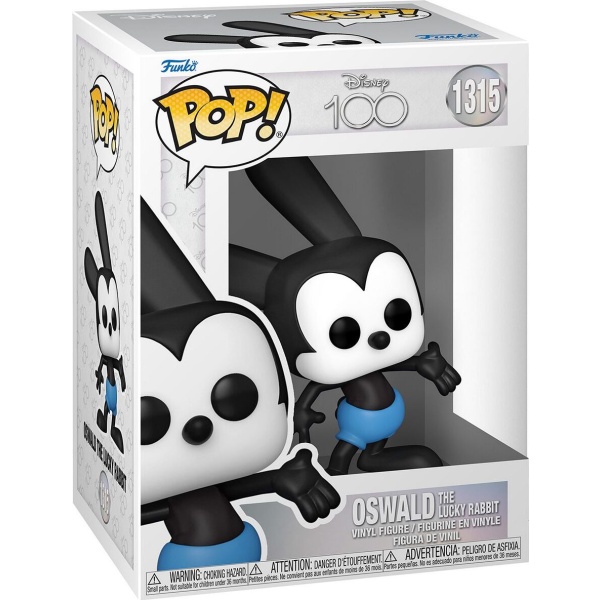 Disney Vinylová figurka č.1315 Disney 100 - Oswald the Lucky Rabbit (s možností chase!) Sberatelská postava standard - Merchstore.cz