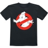 Ghostbusters Kids - Distressed Logo detské tricko černá - Merchstore.cz