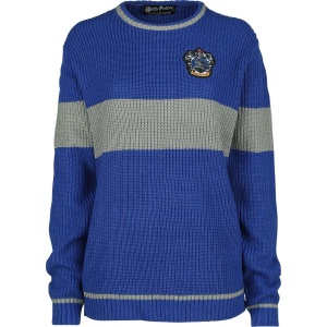 Harry Potter Ravenclaw - Quidditch Pletený svetr modrá/šedá - Merchstore.cz