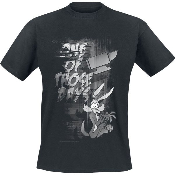 Looney Tunes Coyote - Those Days Tričko černá - Merchstore.cz