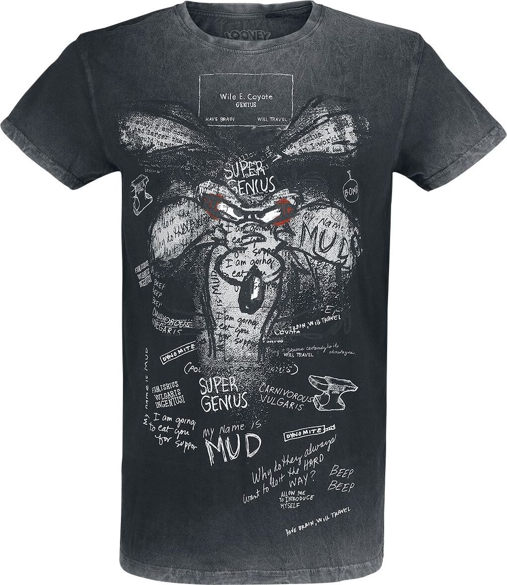 Looney Tunes Wile E. Coyote - Inner Thoughts Tričko černá - Merchstore.cz Looney Tunes Wile E. Coyote - Inner Thoughts Tričko černá - Merchstore.cz