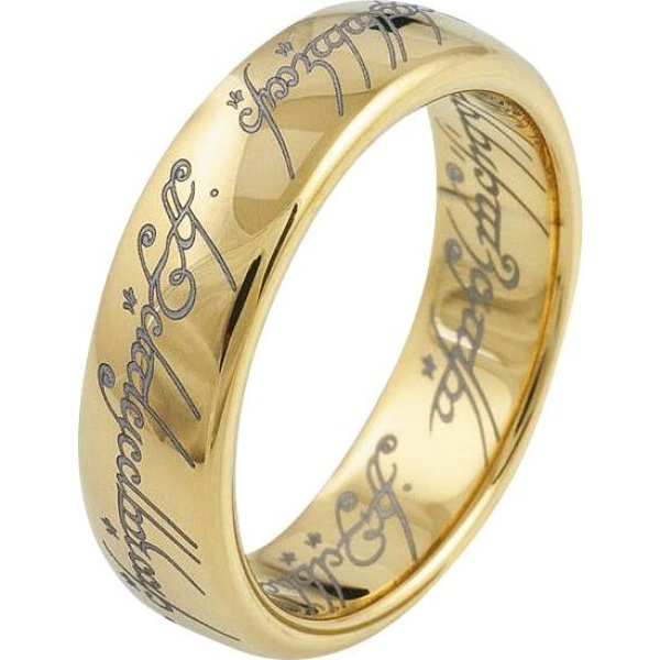 Pán prstenů The One Ring Prsten zlatá - Merchstore.cz