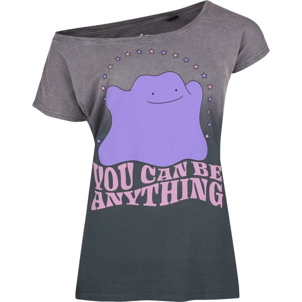 Pokémon Ditto - You Can Be Anything Dámské tričko světle růžová - Merchstore.cz