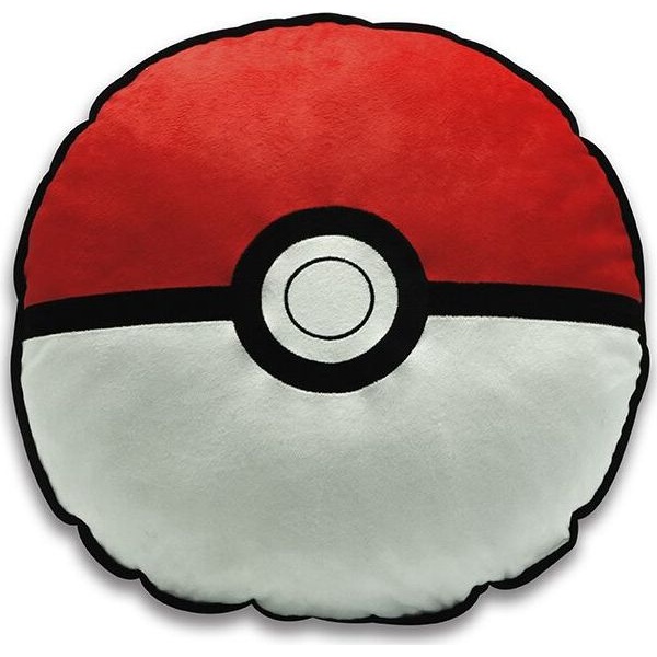 Pokémon Polštář Poké Ball dekorace polštár vícebarevný - Merchstore.cz