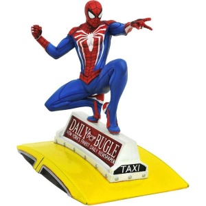 Spider-Man Marvel Video Game Gallery - Spider-Man on Taxi Socha vícebarevný - Merchstore.cz