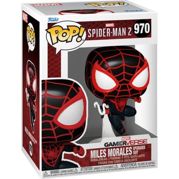 Spider-Man Vinylová figurka č.970 Miles Morales Upgraded Suit 2 Sberatelská postava vícebarevný - Merchstore.cz
