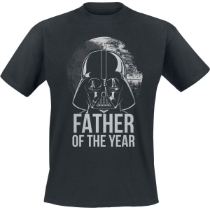 Star Wars Darth Vader - Father Of The Year Tričko černá - Merchstore.cz